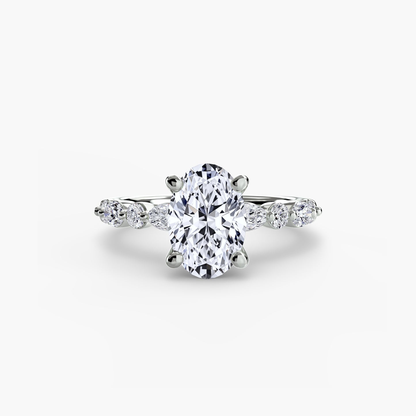 Solitaire Eternity Pavé 2-ით