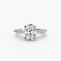 Solitaire Eternity Pavé 2-ით
