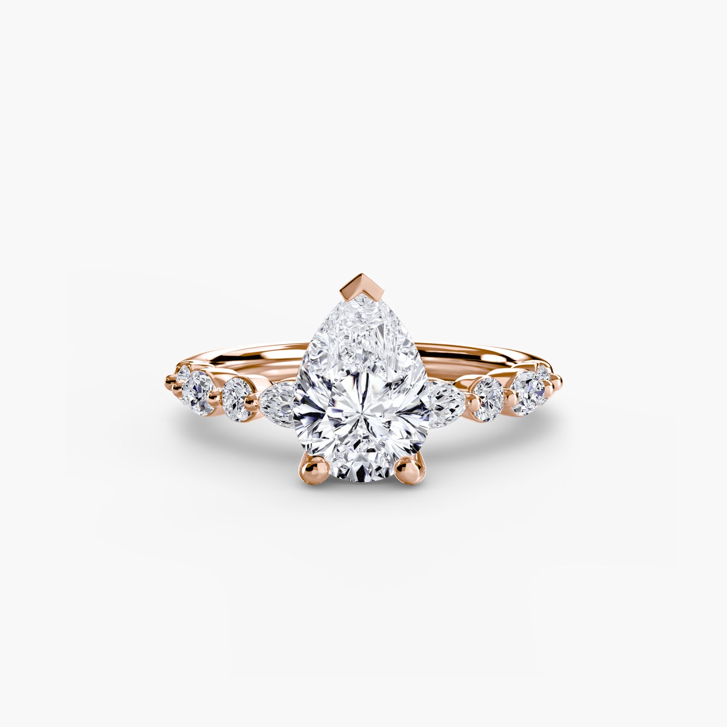 Solitaire Eternity Pavé 2-ით