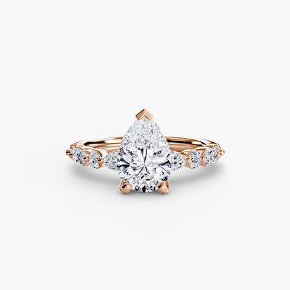 Solitaire Eternity Pavé 2-ით