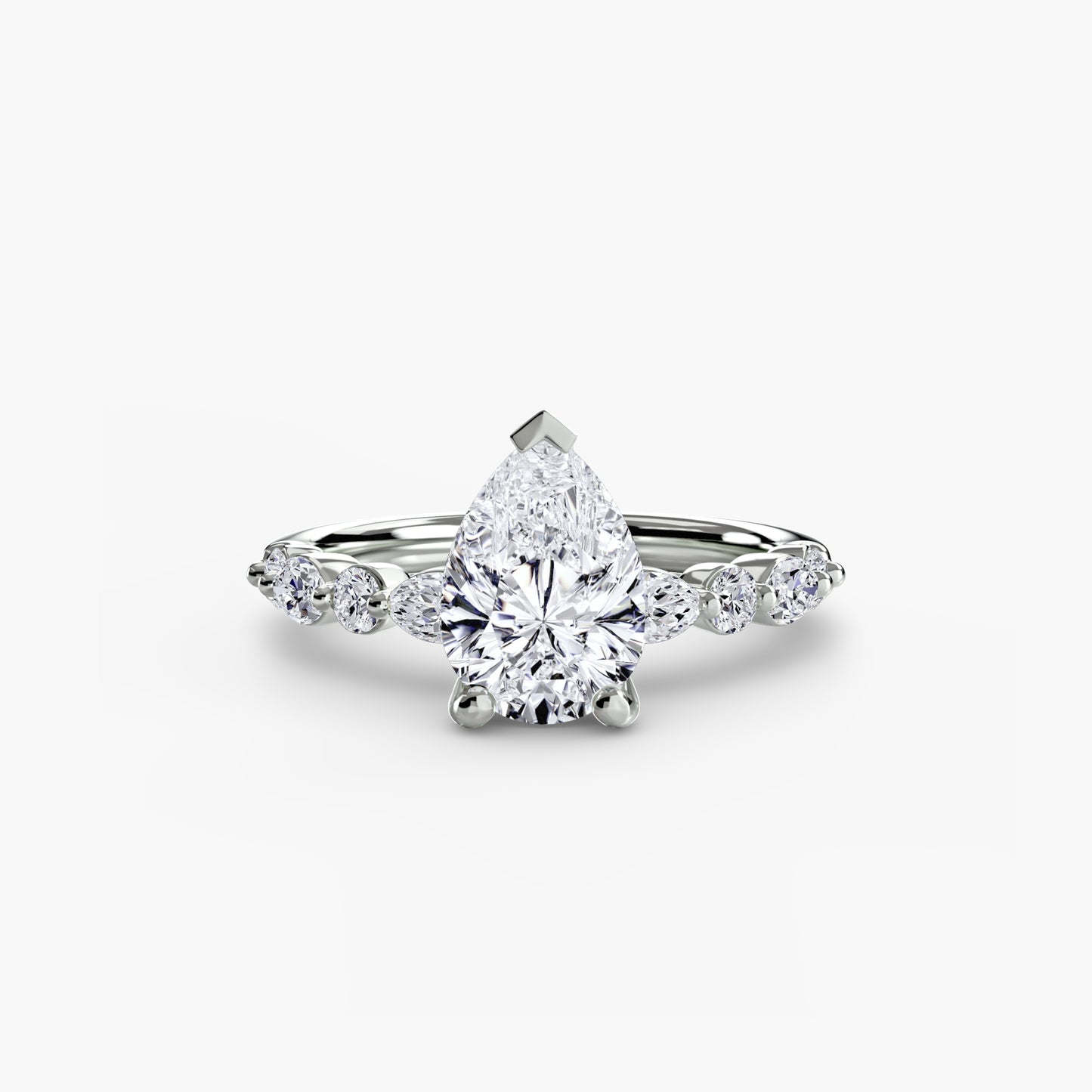 Solitaire Eternity Pavé 2-ით