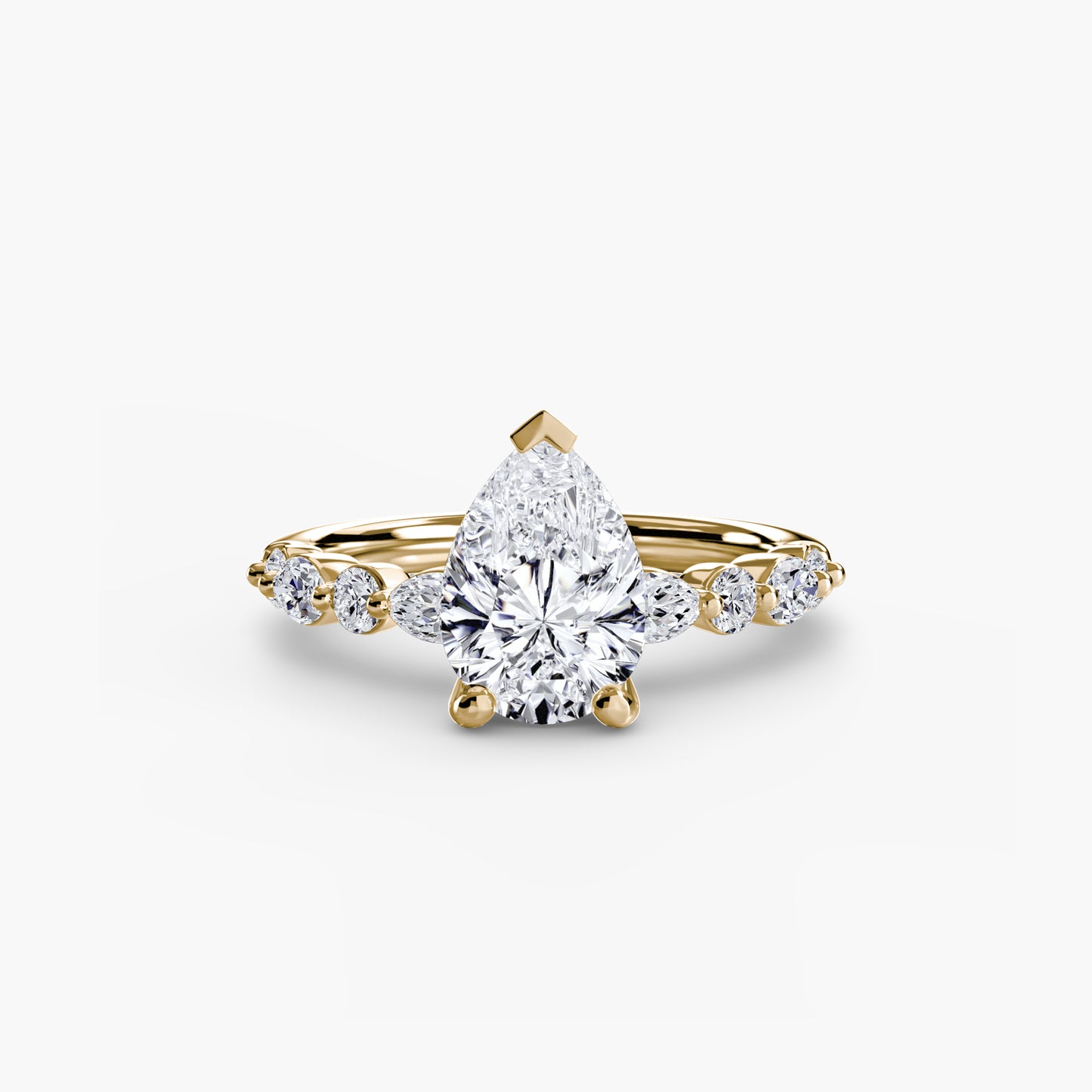Solitaire Eternity Pavé 2-ით