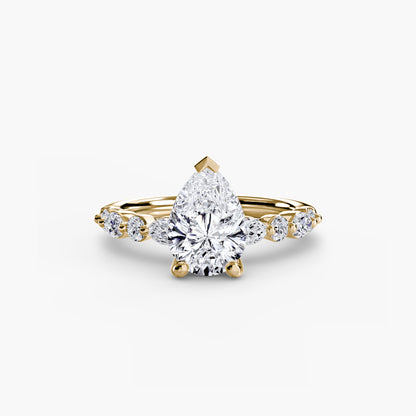 Solitaire Eternity Pavé 2-ით