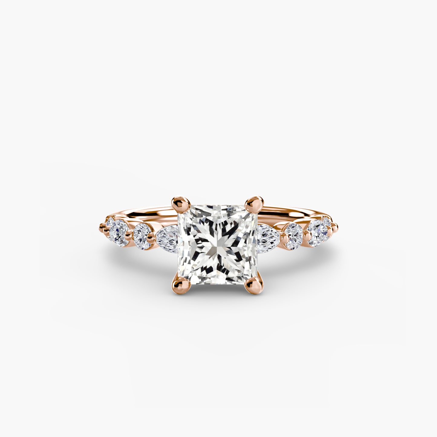 Solitaire Eternity Pavé 2-ით