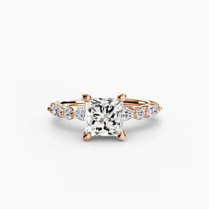 Solitaire Eternity Pavé 2-ით