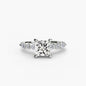 Solitaire Eternity Pavé 2-ით