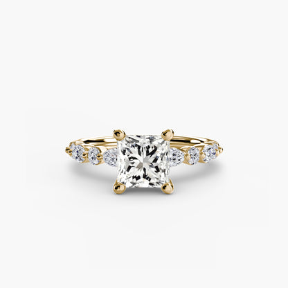 Solitaire Eternity Pavé 2-ით