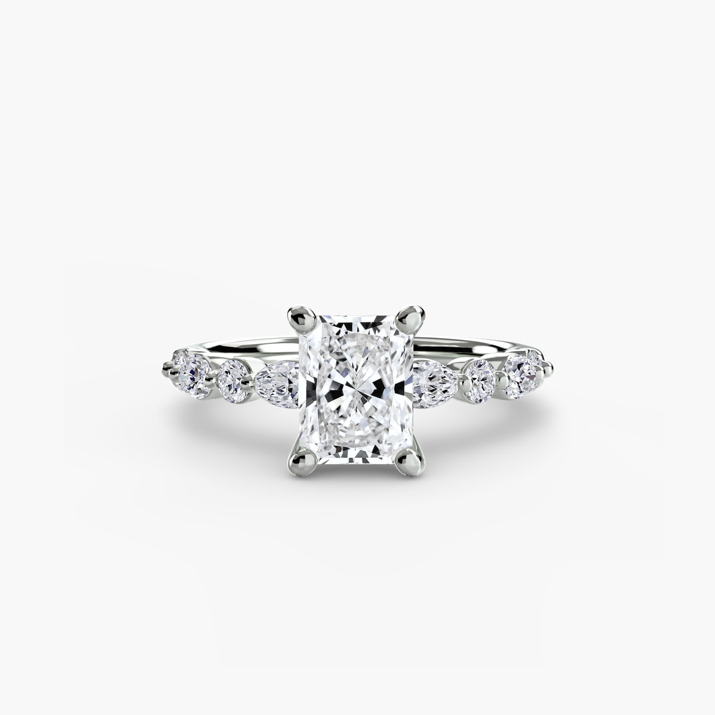 Solitaire Eternity Pavé 2-ით