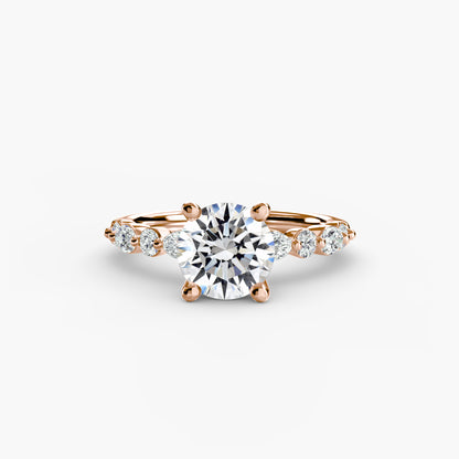Solitaire Eternity Pavé 2-ით