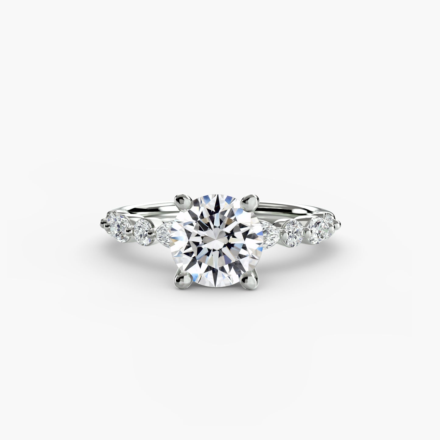 Solitaire Eternity Pavé 2-ით