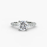 Solitaire Eternity Pavé 2-ით