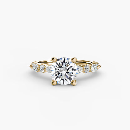 Solitaire Eternity Pavé 2-ით