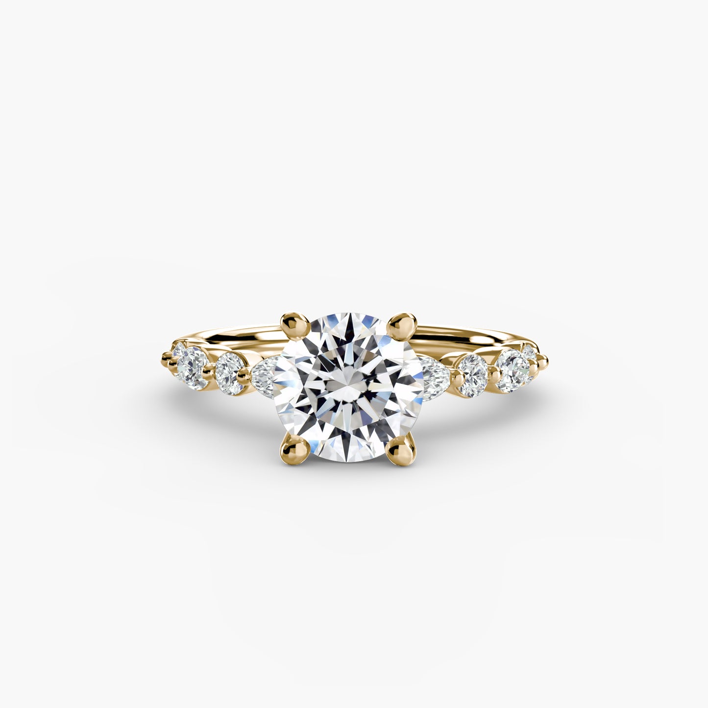 Solitaire Eternity Pavé 2-ით