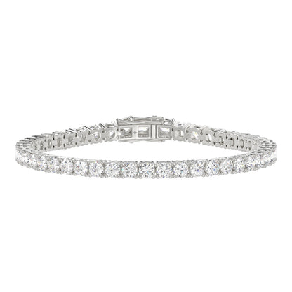 3 CT Total Lab-Grown Diamond Tennis Bracelet – 14K Gold