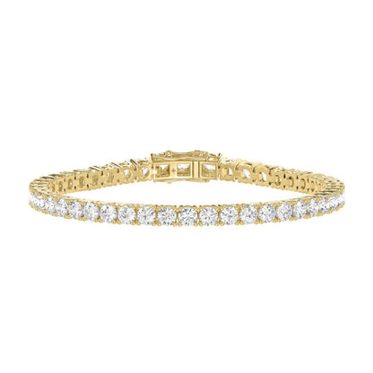 3 CT Total Lab-Grown Diamond Tennis Bracelet – 14K Gold