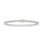 7 CTW Tennis Bracelet Basket 4-Prong  – 14K Gold