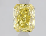 0.83ct Radiant Natural Diamond (Colour Fancy Intense Yellow, Clarity VS1, GIA Certified)