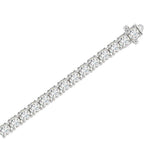 3 CT Total Lab-Grown Diamond Tennis Bracelet – 14K Gold