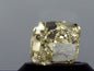 Cushion brilliant 0.5ct Fancy Yellow VS1 GD VG None