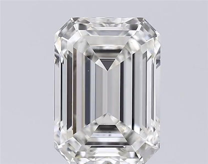 1.51 Carat Emerald Solitaire Engagement Ring