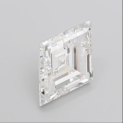 3.7 CT Lozenge Lab-Grown Diamond Solitaire Ring – 14K Yellow Gold