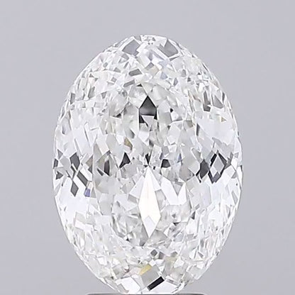 4.28ct Oval Portuguese Cut Diamond – F / VS1 / EX EX