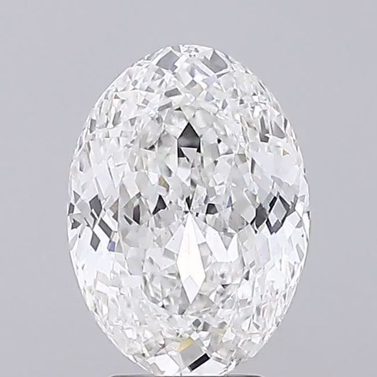 4.28ct Oval Portuguese Cut Diamond – F / VS1 / EX EX