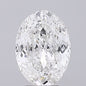 4.28ct Oval Portuguese Cut Diamond – F / VS1 / EX EX