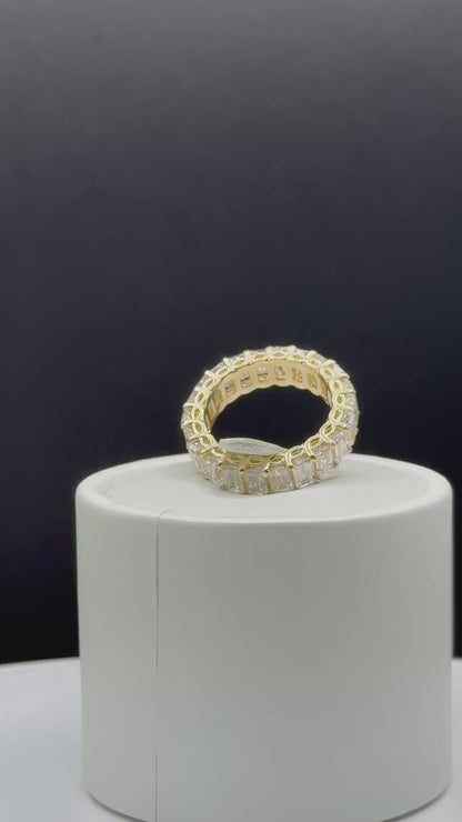 8 CTW Lab-Grown Diamond Eternity Band